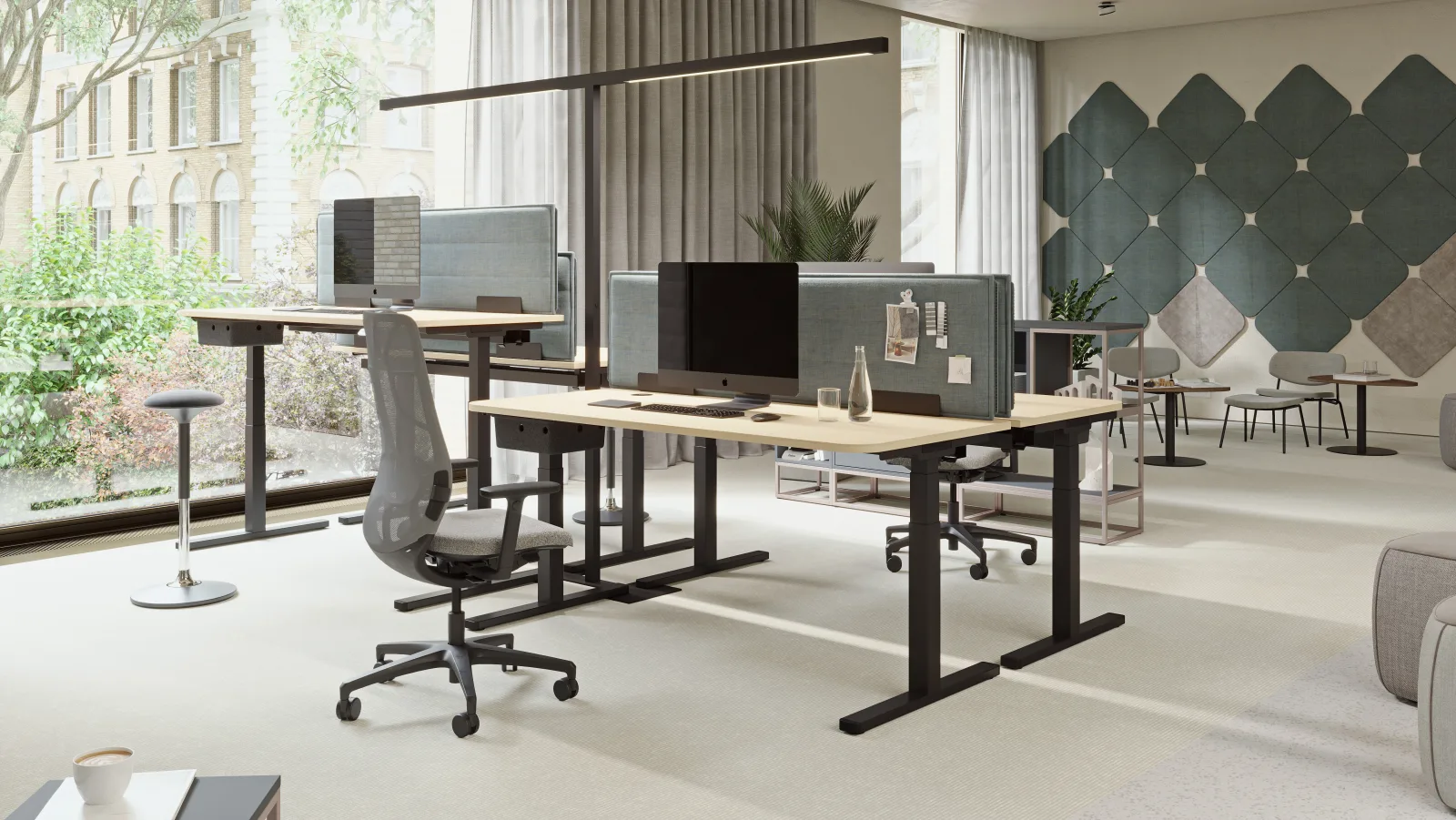 Arbeitsplatz bei Büro-Creativ