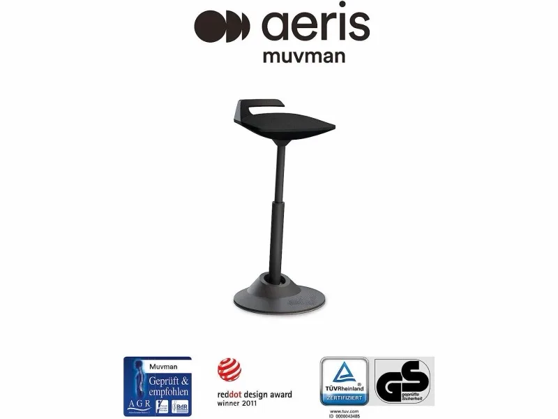 Aeris Muvman Stehstuhl, Ansicht 3