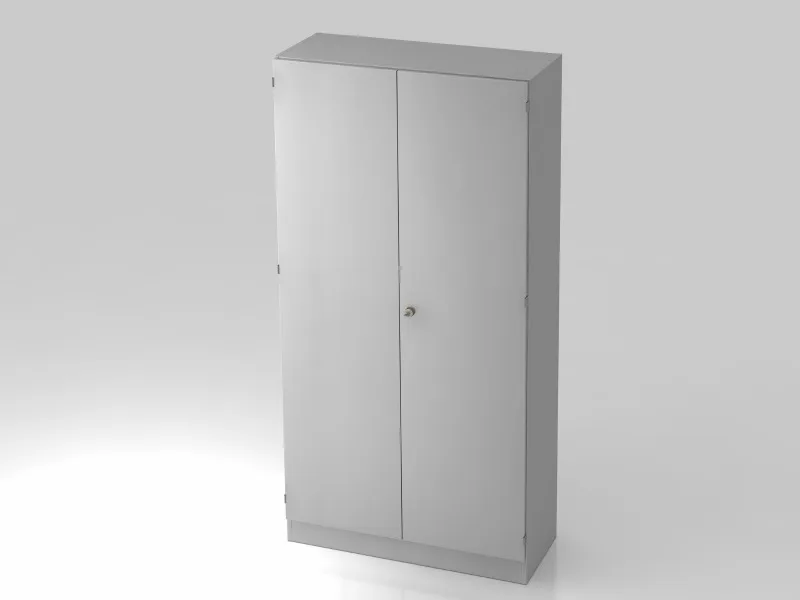Hammerbacher Aktenschrank 100 cm Lichtgrau, Produktansicht