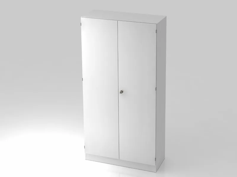 Hammerbacher Aktenschrank 100 cm Weiß, Produktansicht