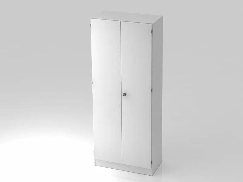 Hammerbacher Aktenschrank 80 cm Weiß, Gesamtansicht