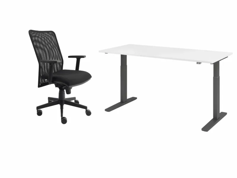 Hammerbacher Arbeitsplatz-Set elektrisch, Produktansicht