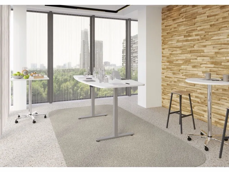 Hammerbacher Konferenztisch 220 cm elektrisch, Ansicht 2