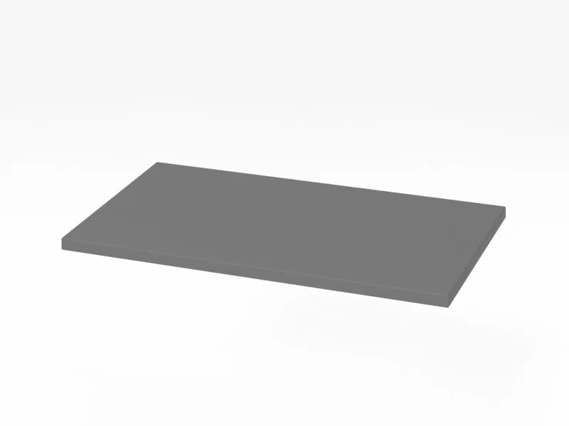 Querrollladenschrank 120 cm Grafit, Ansicht 2