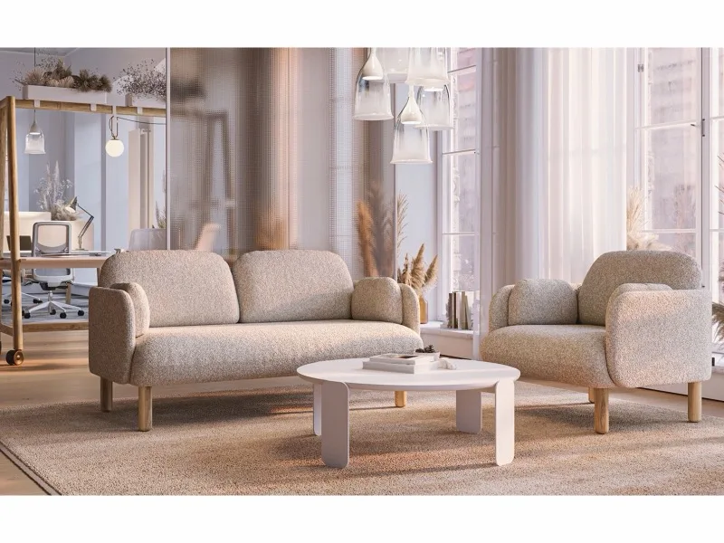 Narbutas Myami 2er-Sofa mit Sessel, Ansicht 4