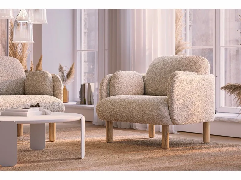 Narbutas Myami 2er-Sofa mit Sessel, Ansicht 5