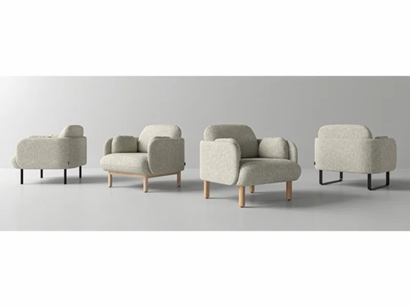 Narbutas Myami 2er-Sofa mit Sessel, Ansicht 7
