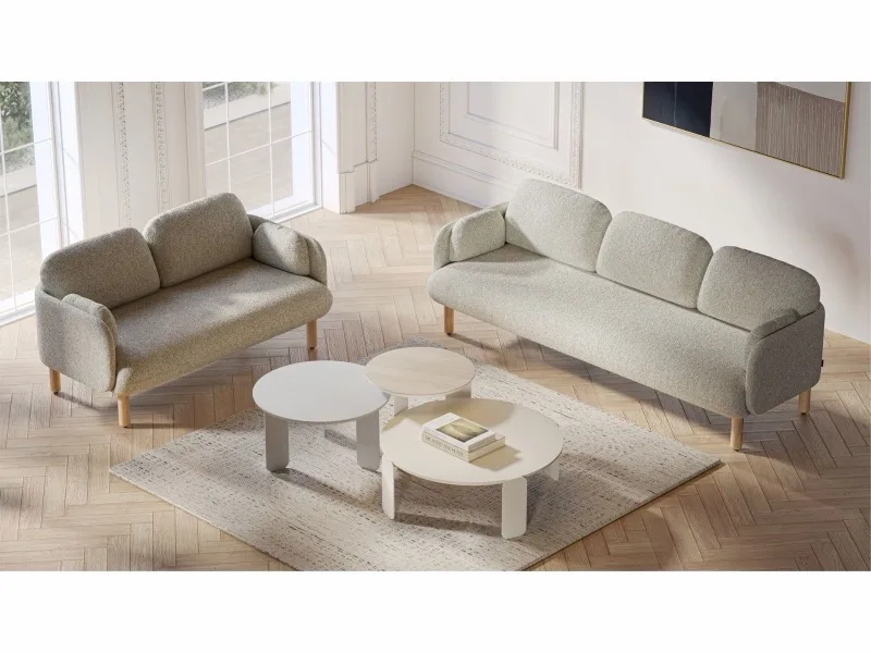 Narbutas Myami 3er-Sofa, Ansicht 2