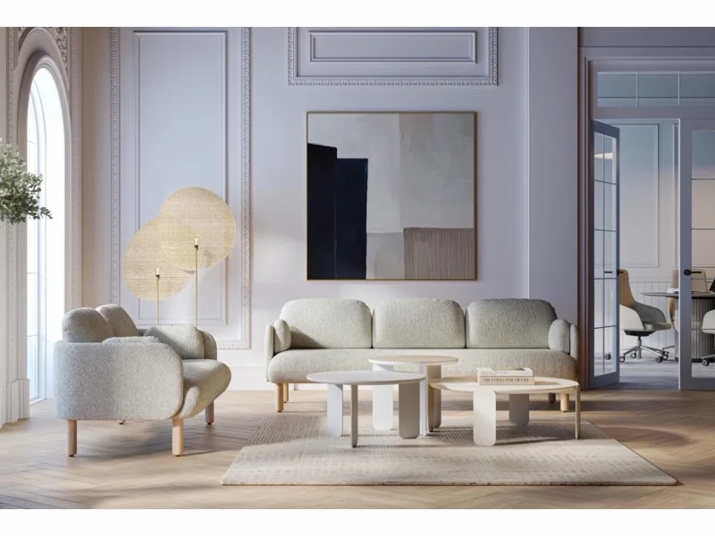 Narbutas Myami 3er-Sofa, Ansicht 3