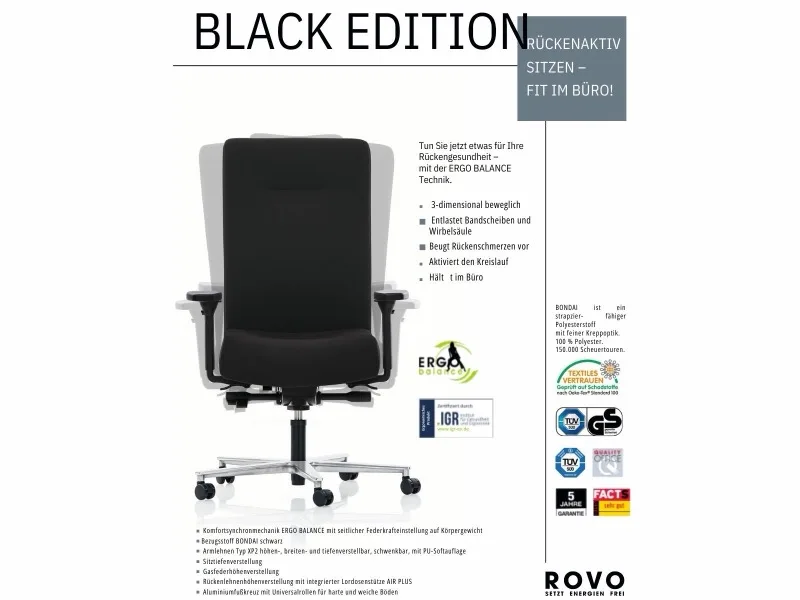 ROVO 4020 EB Black Edition, Ansicht 3