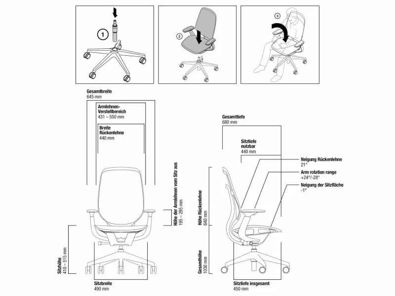 Steelcase Karman, Ansicht 6