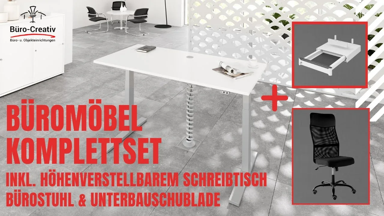 Videovorschau zu Hammerbacher Arbeitsplatz-Set